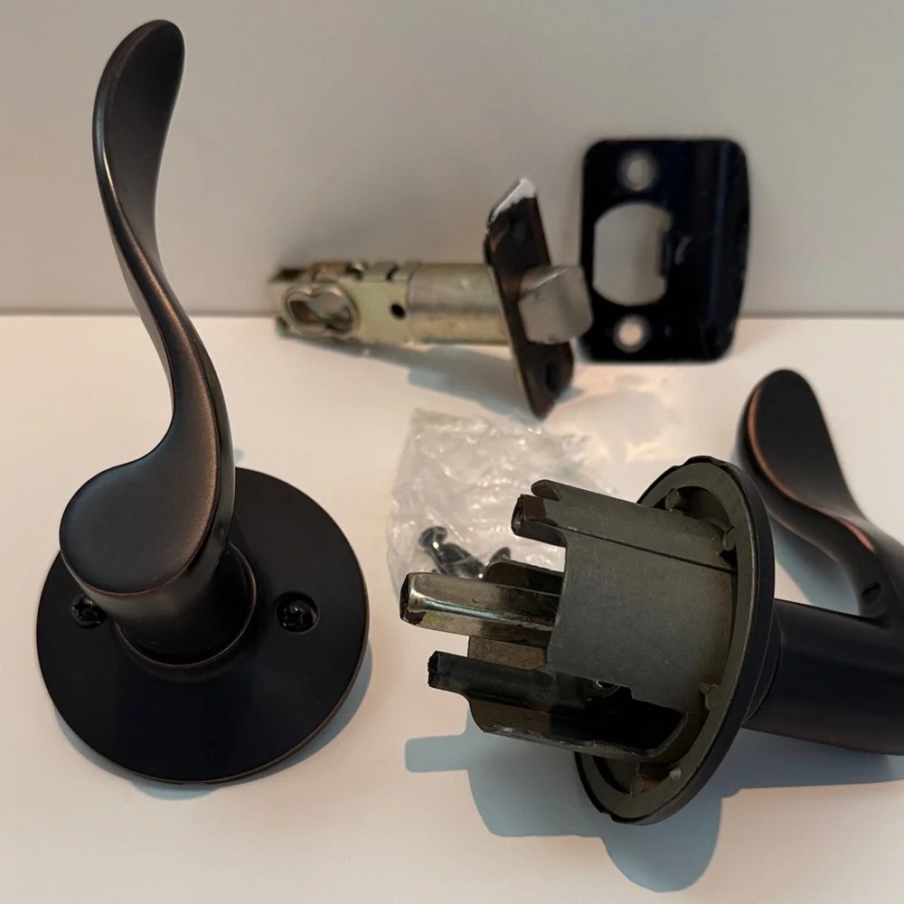 Elegant Interior Black Door Handle